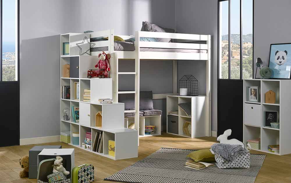 meubles en bois chambre enfant