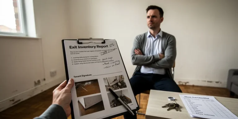 etat des lieux de sortie non signé par le locataire