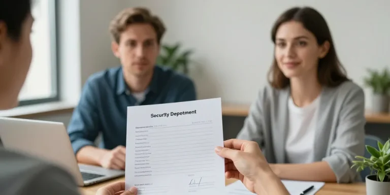 reçu pour dépot de garantie