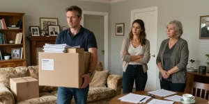 peut on vider une maison avant la succession