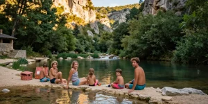 camping la plage lot vallée de la dordogne rocamadour padirac