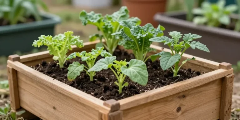 bac en bois pour potager