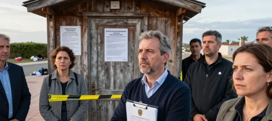 cabanon action polémique