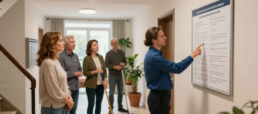 entretien parties communes