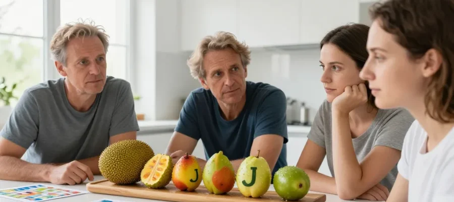 fruit en j