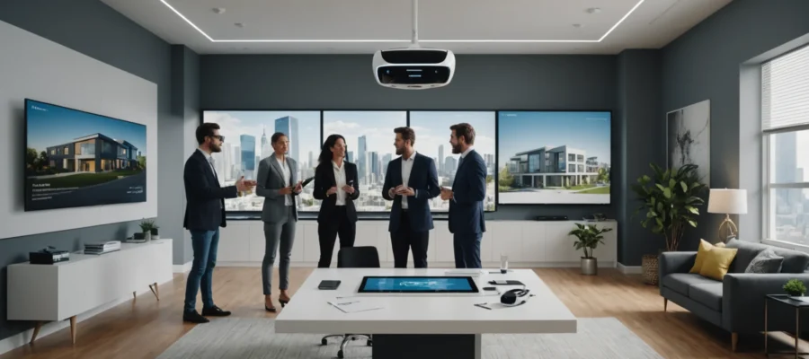 vente immobilière interactive