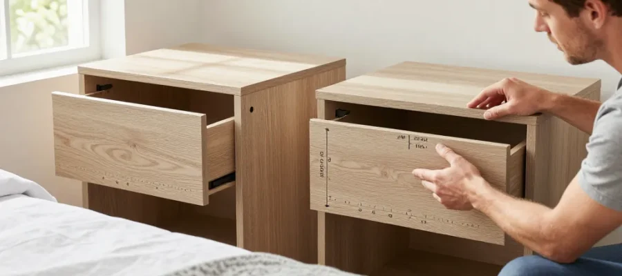 lot de 2 table de chevet
