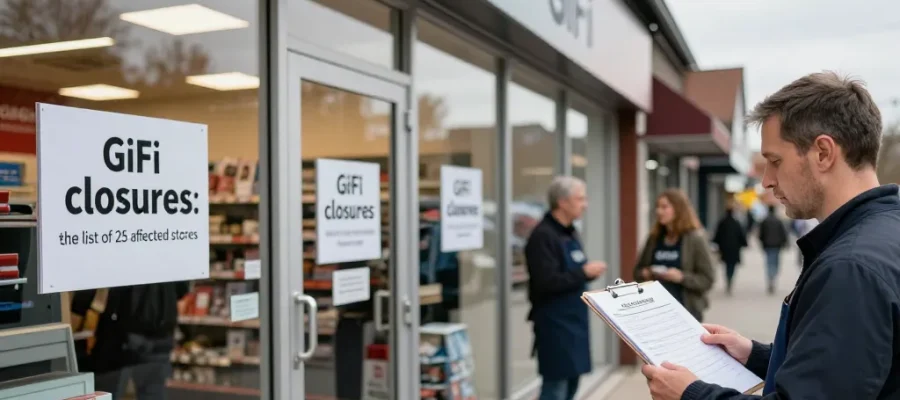 magasins gifi fermeture