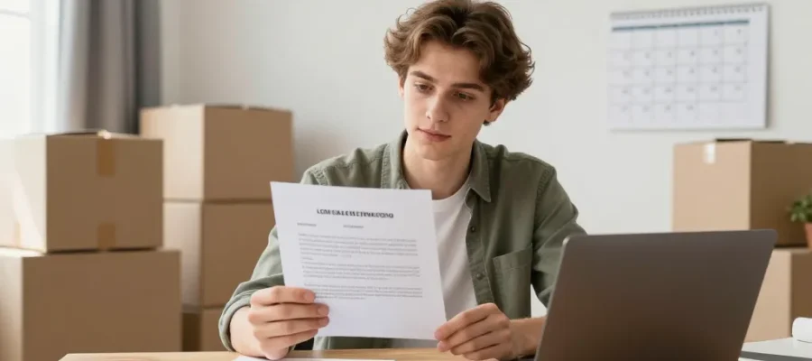 préavis étudiant 1 mois