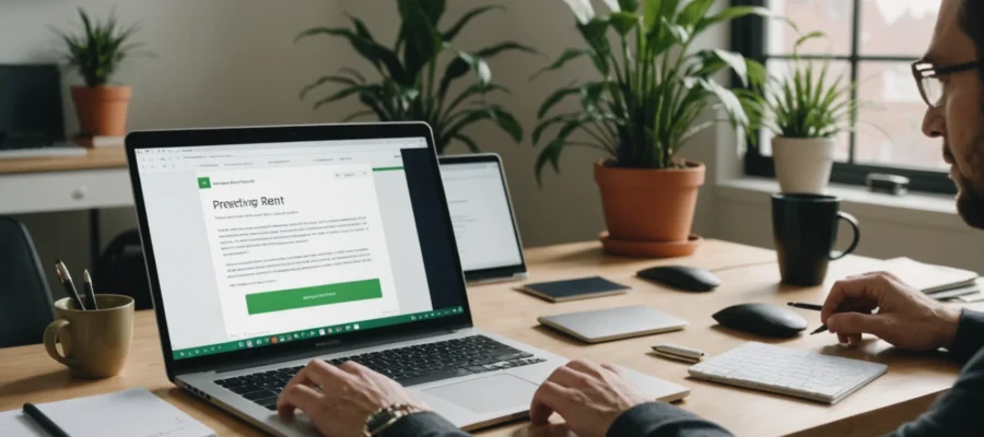 prévenir locataire augmentation loyer par mail