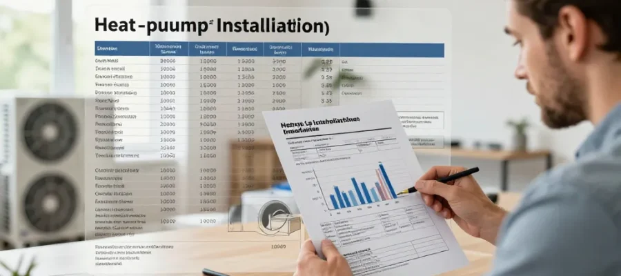 prix pompe à chaleur maison 100m2