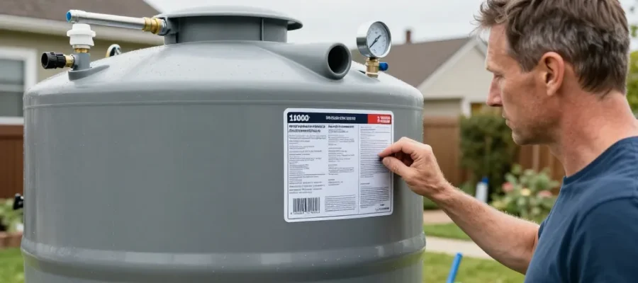 récupérateur eau de pluie 1000 l