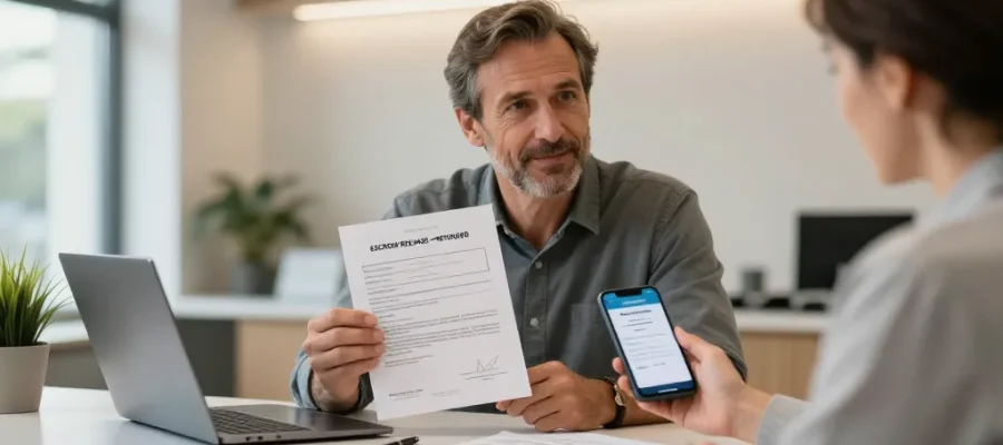 récupérer argent sur compte séquestre